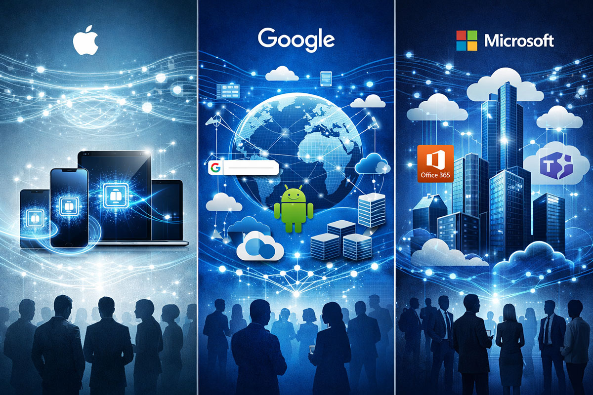 Apple vs Google vs Microsoft in 2026: Who's Actually Winning the AI War