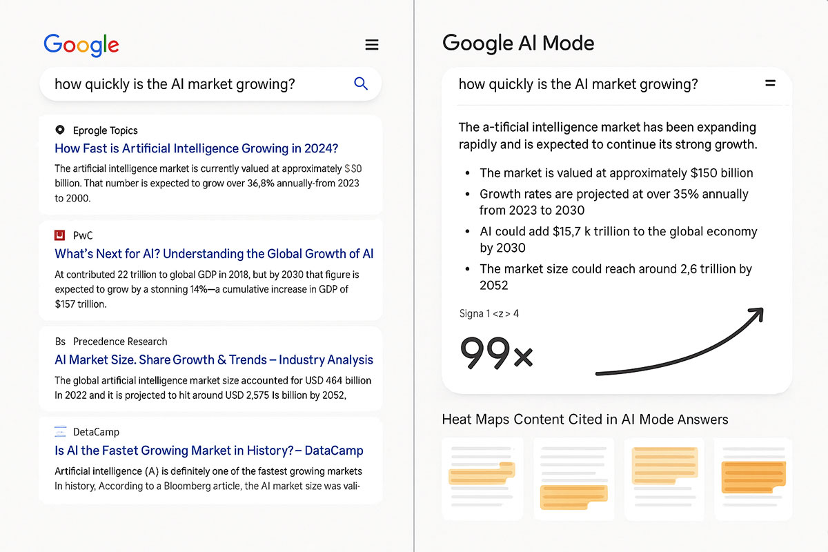 Google AI Mode Search Gets 99X Traffic: The Complete SEO Strategy & How to Rank (November 2025)