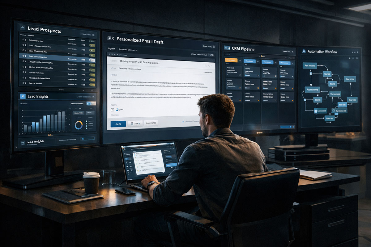 The "Zero-Touch" Client Acquisition Engine: Automating B2B Lead Generation with AI