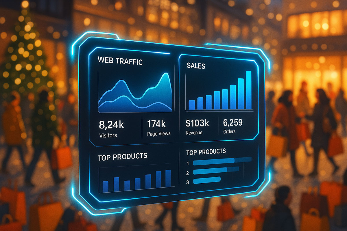 Holiday E-commerce 2025: The AI Traffic Surge Playbook (Data, Tools, Tactics)
