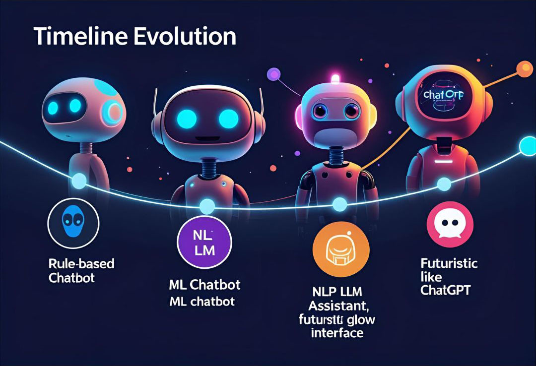 The Evolution of Chatbots: From Rule-Based Scripts to AI-Powered NLP Assistants