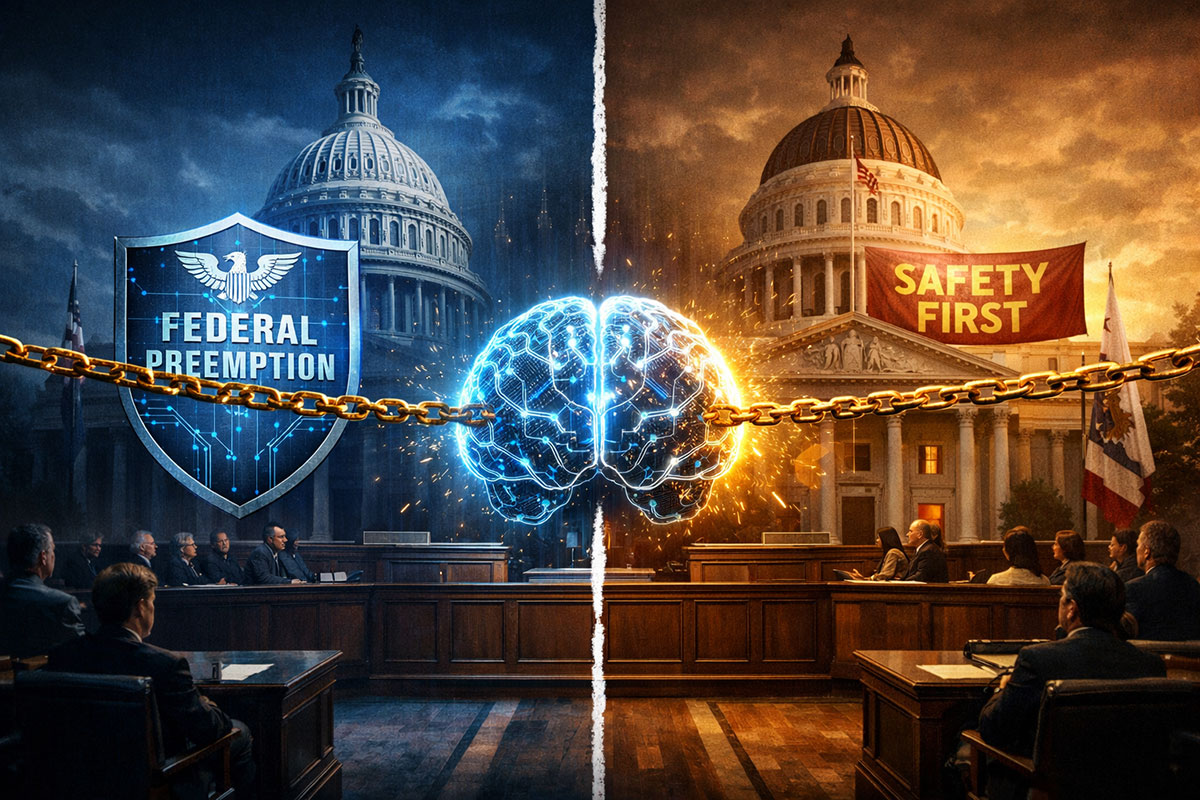 AI Regulation in Chaos: Trump’s Executive Order vs. State Laws – The 2026 Legal War